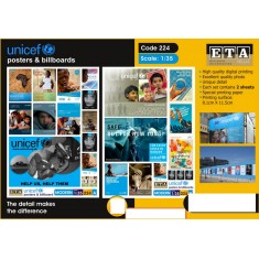 1/35 Modern Unicef - Posters & Billboards (2 sheets)