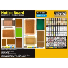 1/35 Notice Board Documents - Missing People (3 sheets)