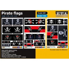 1/35 Pirate Flags