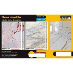 1/35 Modern Floor Marble Interior Home Decoration (4 sheets)