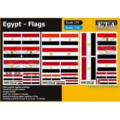 1/35 Egypt Flags (3 sheets)