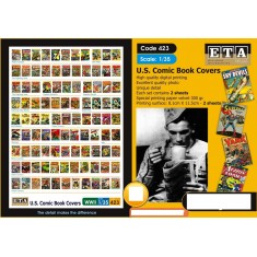 1/35 WWII US Comic Book Covers (2 sheets)