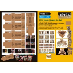 1/16 Modern US Meal - Ready-to-Eat (2 sheets)