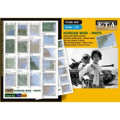1/35 Korean War Maps (2 sheets)