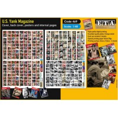 1/48 WWII US Yank Magazine (2 sheets)
