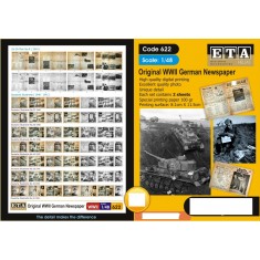 1/48 WWII German Newspapers Vol.3 (2 sheets)
