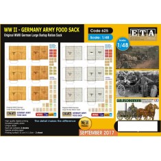 1/48 WWII Germany Army Food Sack (2 sheets)