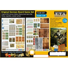 1/48 WWII Original German Board Game Set (2 sheets)