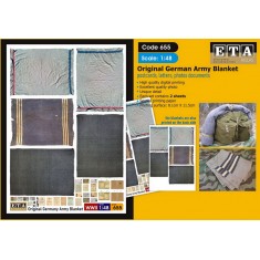1/48 Original German Army Blanket w/Postcards, Letters, Photos Documents