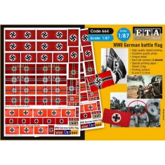 1/87 WWII German Battle Flag (2 sheets)