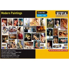 1/35, 1/32 Modern Paintings (3 sheets)