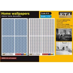 1/72 - 1/76 WWII Home Wallpapers for All Season (2 sheets)