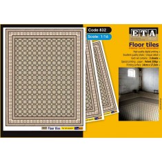 1/16 Floor Tiles for All Season #832 (3 sheets)
