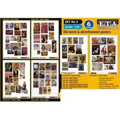 1/35 WWII/Modern/Zombie Posters (6 sheets)