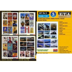 1/35 WWII/Modern/Zombie Posters (5 sheets)