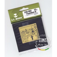 Photoetch for 1/35 WWII German Panther G for Dragon kit