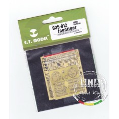 Photo-etched parts for 1/35 WWII German Jagdtiger for Dragon kit