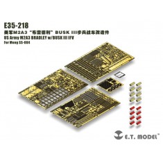 1/35 US Army M2A3 Bradley w/Busk III IFV Detail-up set for Meng SS-004 kit
