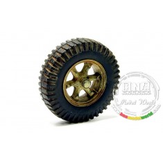 1/35 WWII German SdKfz.7 Weighted Road Wheels Type.1 for Dragon/Trumpeter kits