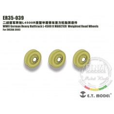 1/35 WWII German Heavy Halftrack L4500R MAULTIER Weighted Road Wheels