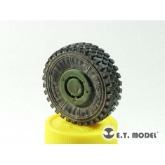 1/35 Modern US MK.23 MTVR Cargo Truck Weighted Road Wheels for Trumpeter kit