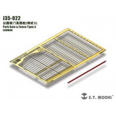 1/35 Park Gate & Fence Type.3 