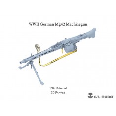 1/16 WWII German MG42 Machinegun (3D Printed)