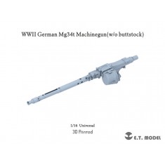 1/16 WWII German MG34t Machinegun (without buttstock)