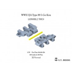 1/35 WWII IJA Type 89 I-Go Kou Workable Track for Fine Molds kits