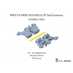 1/35 WWII US Army M18 HELLCAT Tank Destroyer Workable Track for Tamiya kit #35376