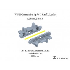 1/35 WWII German PzKpfw.II Ausf.L Luchs Workable Track for Tasca/Academy/Border Kit