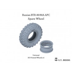 1/35 Russian BTR-80/80A APC Spare Wheel
