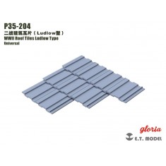 1/35 WWII Roof Tiles Ludlow Type