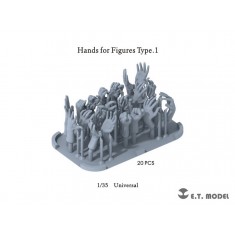 1/35 Hands for Figures Type.1