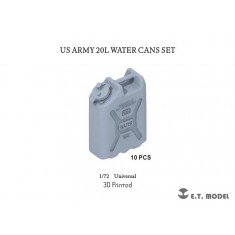 1/72 US Army 20L Water Cans Set (3D Printed)