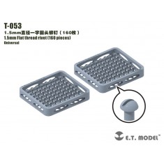 1.5mm Flat thread Rivet (160pcs)