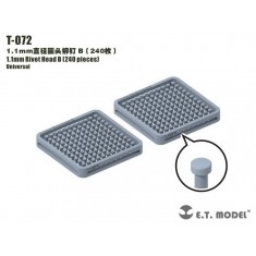 1.1mm Rivet Head B (240pcs)