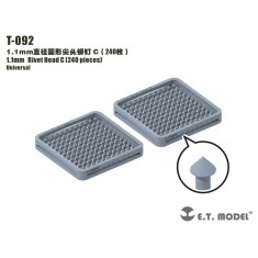 1.1mm Rivet Head C (240pcs)