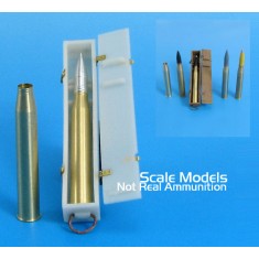 1/35 WWII German 8.8cm GrPatr.39 Hl Ammo set for KwK.43