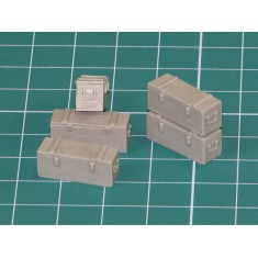 1/35 Wooden Ammo Boxes for 5cm KwK.39