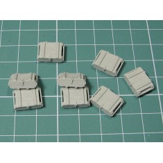 1/35 Modern Russian Ammo Crates Type I for AK-47 Kalashnikov 7.62mm Ammo
