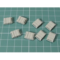 1/35 Modern Russian Ammo Crates Type II for AK-47 Kalashnikov 7.62mm Ammo