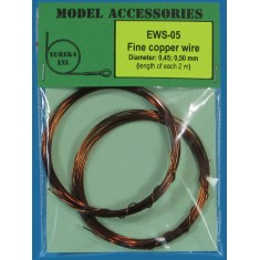 Fine Copper Wires (Dia. 0.45mm/0.50mm, each length: 2m)