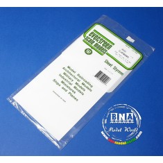 Styrene Clapboard Siding (Spacing: 1.0mm; 1.0mm Thick) 15cmx30cm 1pcs