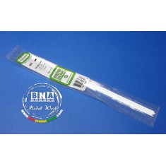 Styrene HO Scale Strips (Size: 1.1mm x 1.7mm; Scale: 4 x 6) Length: 35cm 10pcs