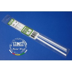 Styrene HO Scale Strips (Size: 1.1mm x 2.3mm; Scale: 4 x 8) Length: 35cm 10pcs