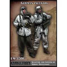 1/35 German Infantry (2 figures)