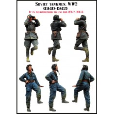 1/35 WWII Soviet Tankmen 1940-1942 (1 Figure)