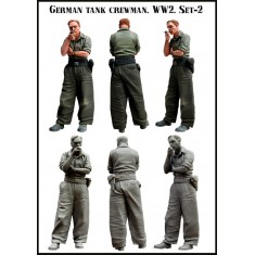 1/35 WWII German Tank Crewman Set #2 (1 Figure)