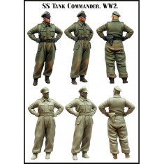 1/35 WWII SS Tank Commander (1 figure)